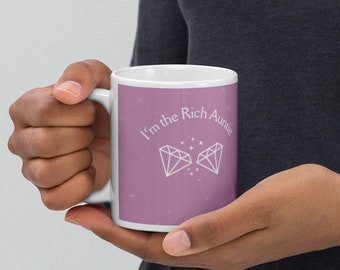 Rich Auntie Mug - Ceramic Novelty Gift
