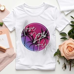 Love You Fiji T shirt, Fiji T shirt, Bula T shirt, Polynesian T shirt, Fijian T shirt, I&#39;m on Fiji Time T shirt, Bula Fiji T shirt
