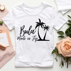 Bula Fiji, Made in Fiji, Fiji T Shirt, Fijian T shirt