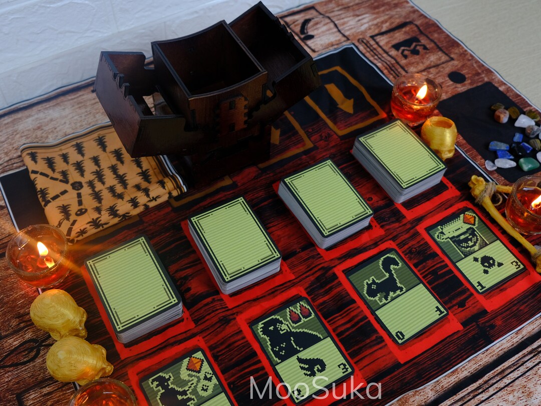 Inscryptionthe Ultimate Card Game 230 Cards, Game Board and Maps