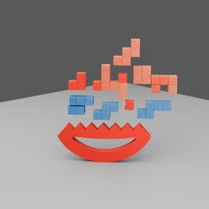 Balance Block Game 3D Model STL File | Stacking Game for 3D Printing | Game Fun