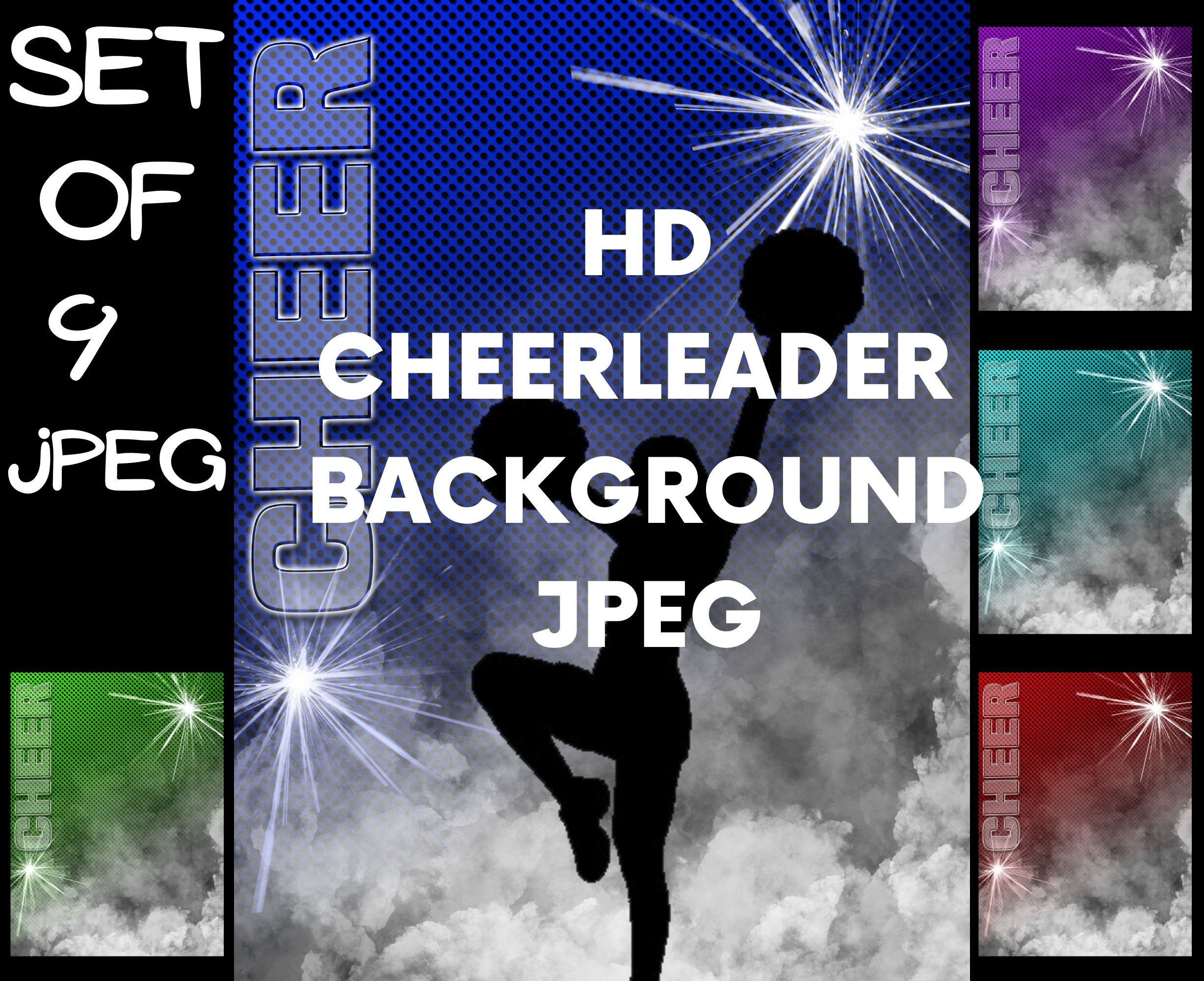 HD Cheerleading Background 18 X 24 Inch 300 Dpidigital Download JPEG