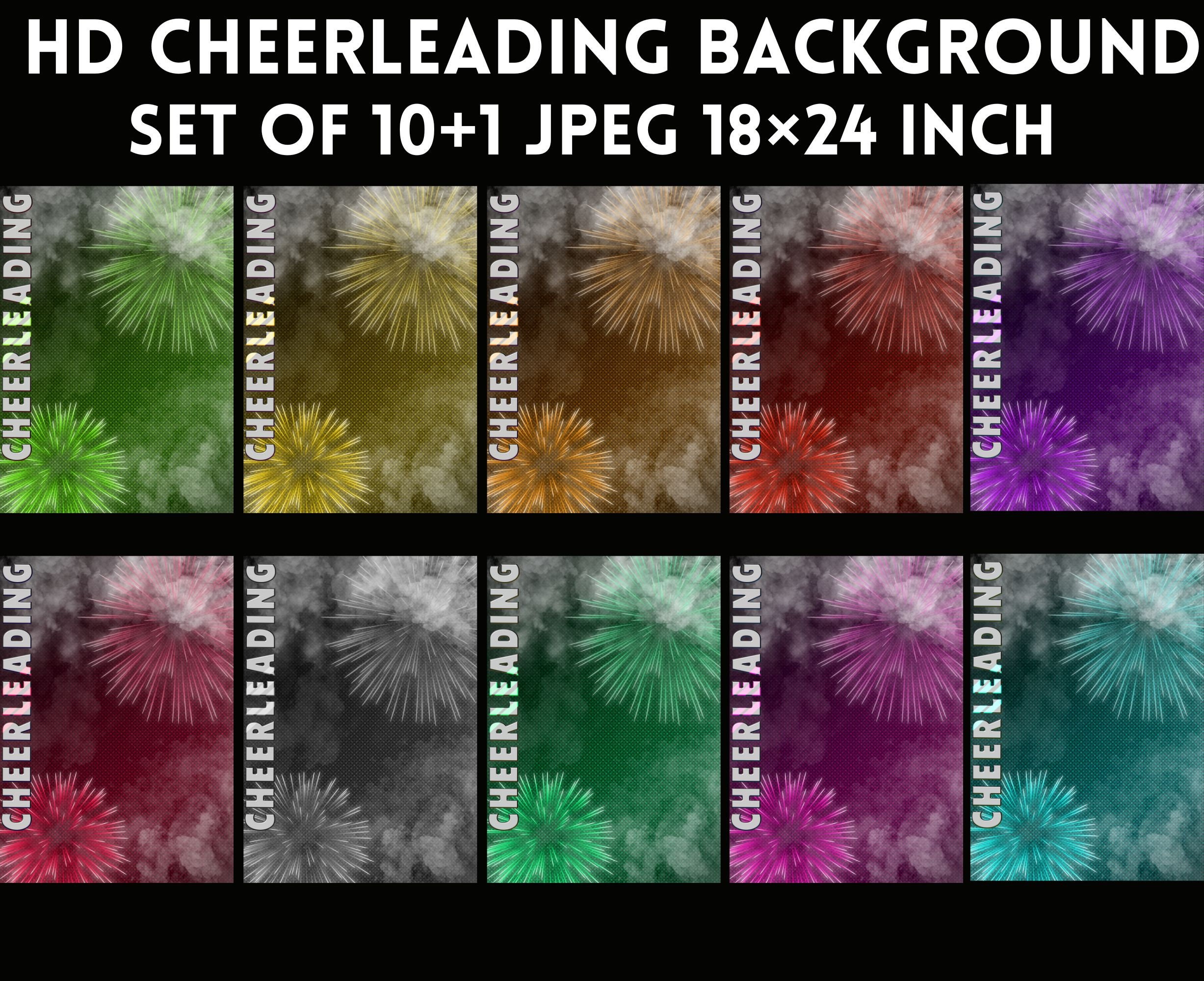 HD Cheerleader Background, Sports Poster Backdrop 18 X 24 Inch 300 Dpi ...