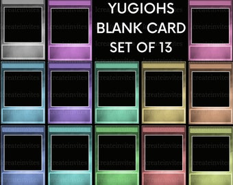 Blank Mtg Card YUGIOHS Cards PNG File Set of 13 - Etsy Hong Kong Blank Mtg Card YUGIOHS Cards PNG File Set of 13 - Etsy Hong Kong