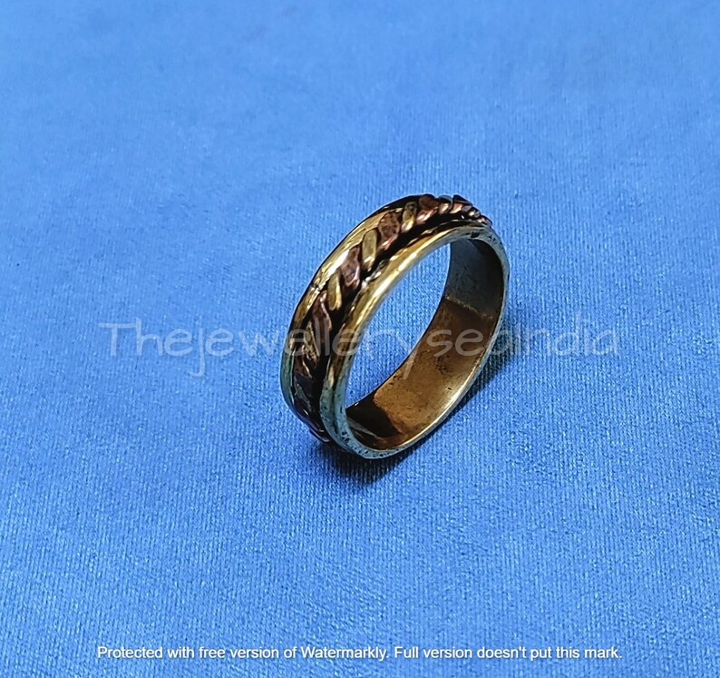 Wire Design Max 53% OFF Ring Spinner Women Copper Rings For Long Beach Mall