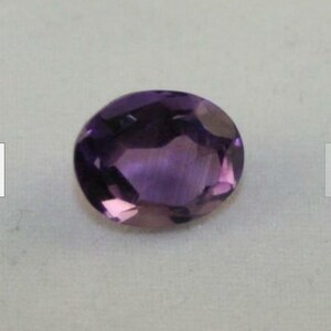 Natural Gemstone Faceted Oval 8x10 Loose Amethyst Gem 2.3ct Purple Am37o