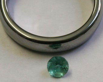 Natural Loose Emerald Gemstone 4mm Faceted Round 0.35ct Gem Em24o