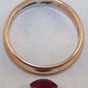 Natural Loose Ruby Gemstone 3x7mm Marquise Cut Faceted 0.5ct Gem Ru40A, Fine Gemstone for Jewellery Making M3