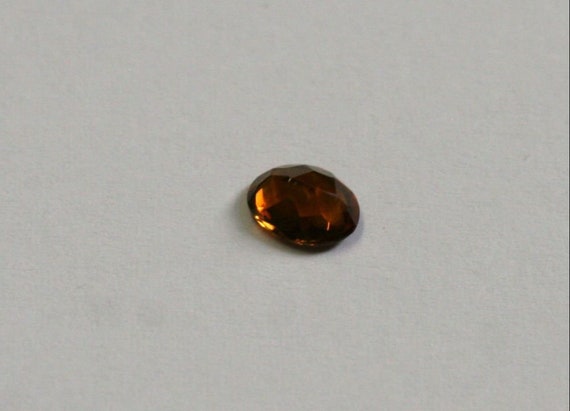 Natural Madeira Red Citrine Gem 4x4mm Square Cut Faceted 0.4ct Gemstone Ci27o