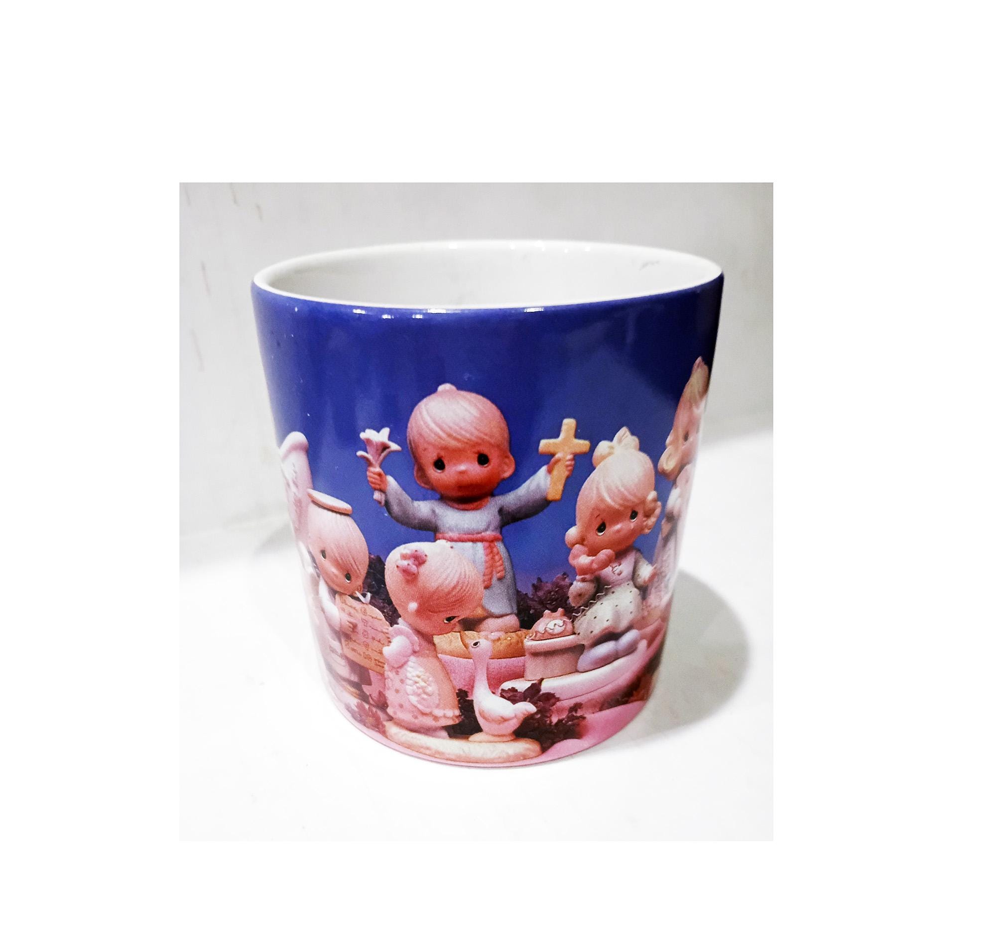 Precious Moments Enesco 1995 Coffee Mug Oversize Large 16oz - Fill your life with Precious Moments