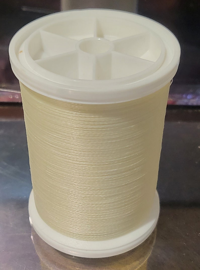 Silamide Waxed Bead Thread Size A 900 Yards Etsy