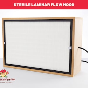 Laminar Flow Hood Hepa Filter 99.5 Filtration 0.3 microns mycology 47cm x 31.5cm x 20cm image 1