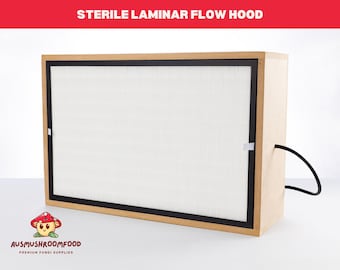 Laminar Flow Hood - Hepa Filter 99.5 Filtration 0.3 microns - mycology - 47cm x 31.5cm x 20cm