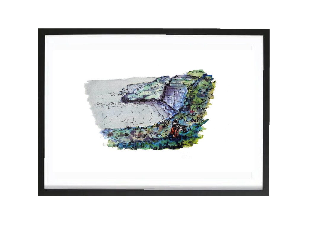 Tirage d'art A4 - Cliffs Of Moher, Irlande