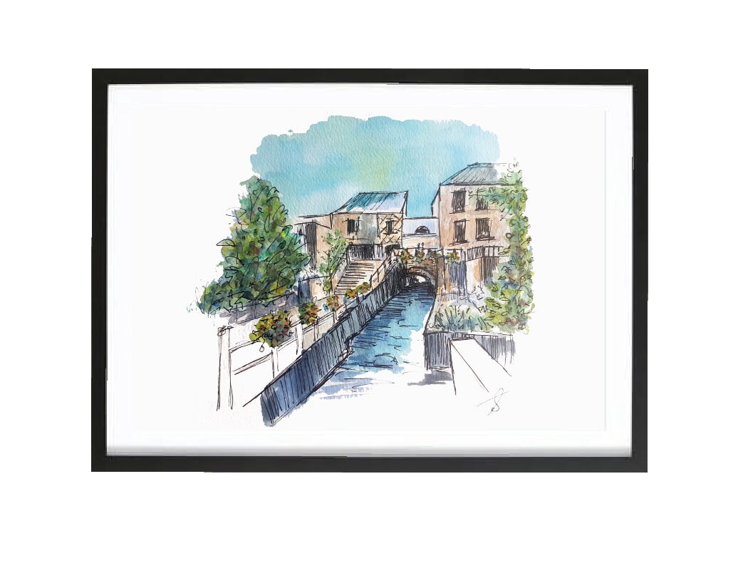 Tirage d'art A4 - Le Couchou, St Yrieix La Perche