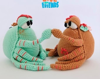 Crochet pattern, Pepito amigurumi crab, cherrycrochett. Crochet toy as a gift. Stuffed animal for children. Handmade.