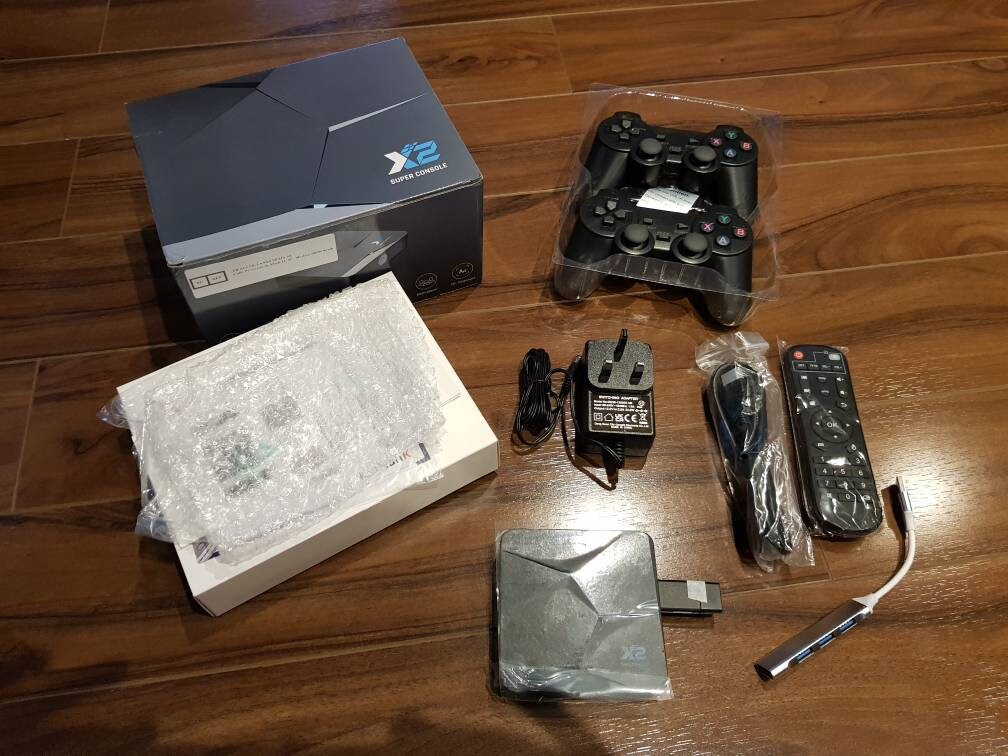 Super Console X2 Retro Games Console With 107,833 Builtin Games With