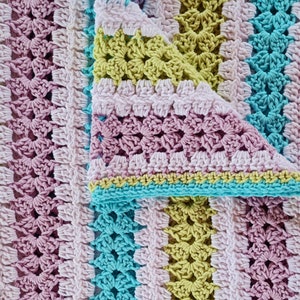Easy Breezy Mile a Minute Blanket, Crochet Baby Afghan Pattern, Quick DIY Nursery Decor, Simple Crochet Project, Beginner Friendly