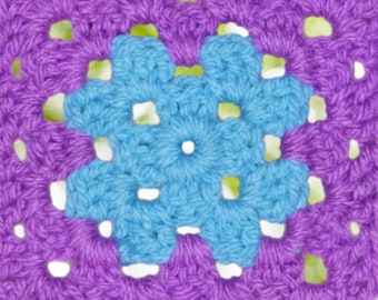 Easy Crochet Granny Square Pattern: Beginner Friendly DIY (PDF Pattern)
