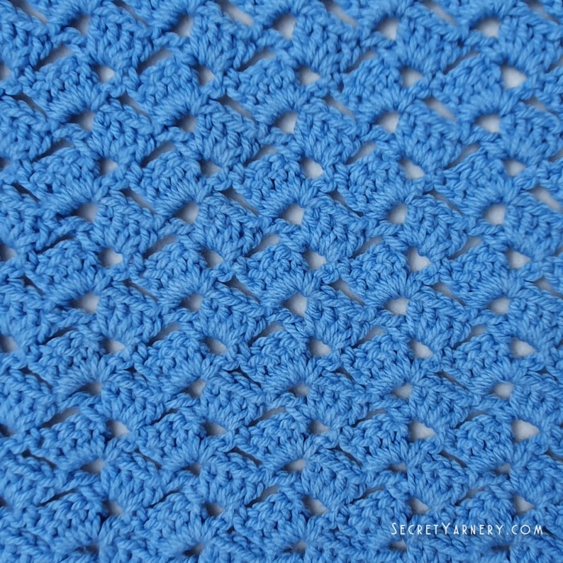 Drunken Granny Baby Blanket Easy to Follow Written Crochet Etsy