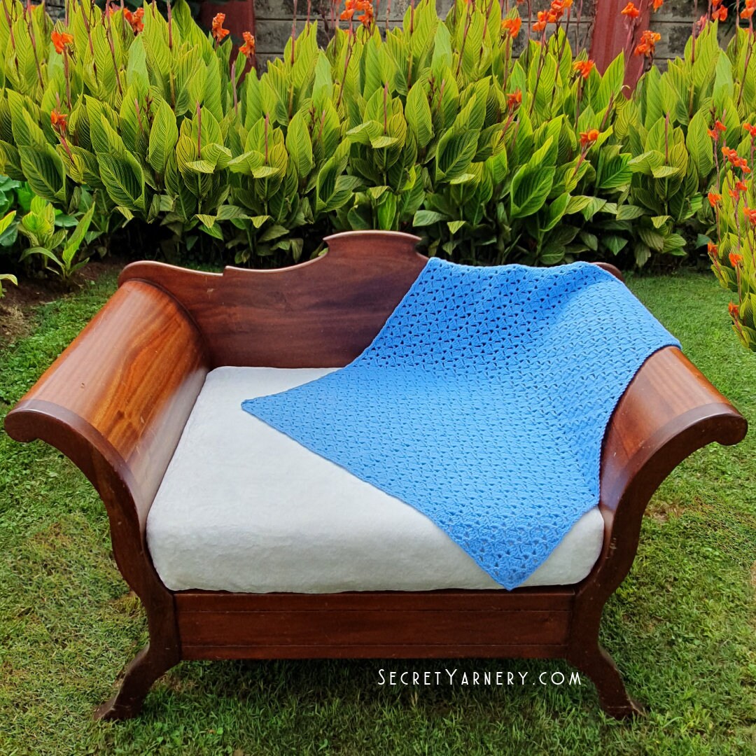 Drunken Granny Baby Blanket Easy to Follow Written Crochet Pattern Etsy