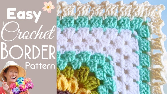 Crochet border for drunken granny blanket sale