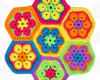 How to Join African Flowers, JAYGO Technique, Easy Joining Tutorial, DIY Floral Afghan, Beginner Friendly Crochet Guide
