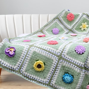 BloomScape CAL Join - JAYGO, Crochet Technique Tutorial, DIY Joining Method, Easy Crochet Project, Perfect for Afghan Blocks