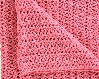 Sundae Granny Crochet Baby Blanket