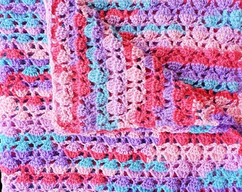 Eggtastic Spring Crochet Blanket