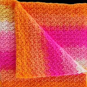 Speedy Granny Ruth Baby Blanket, Quick Crochet Afghan, Easy DIY Nursery Decor, Beginner Friendly Pattern, Cozy Infant Throw