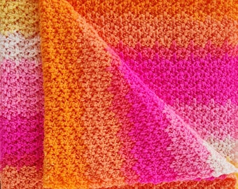 Crochet Baby Blanket Pattern: Speedy Granny Stitch Afghan (PDF Pattern)