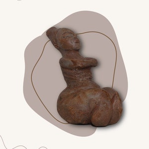 Venus from Köşk Höyük, Prehistoric Sandstone Goddess Figurine, Feminine Divine Energy, Perfect for Spiritual Seekers and Feminism Fans