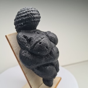 Venus of Willendorf, black, mother goddess