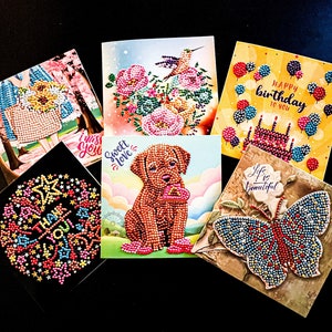 Diamond Painting Greeting Cards