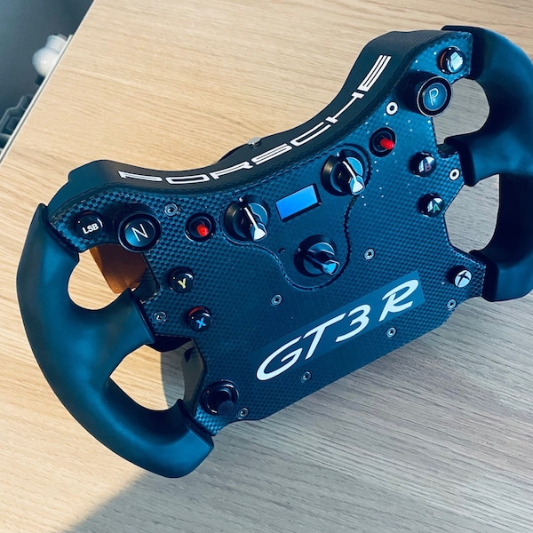 Sticker Fanatec McLaren GT3 V1/V2 pour roue. Modèles assortis