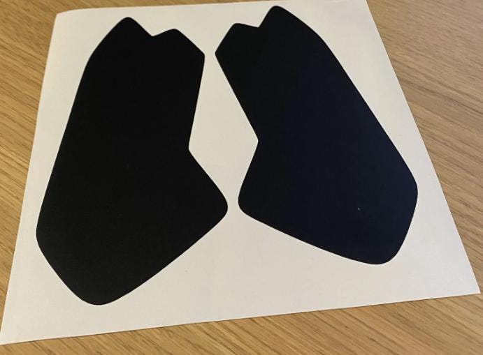 BMW F2,F23, F87 2 series and M2/M2 Competition Door Shut Paint Protection Film BOTH SIDES L&R
