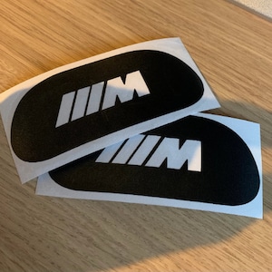 F8X M3 and M4 Seat Badge Repair Vinyl