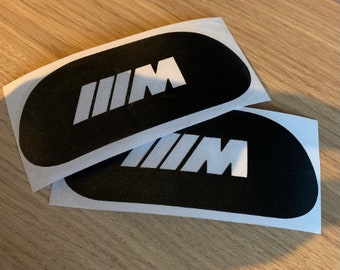 F8X M3 and M4 Seat Badge Repair Vinyl