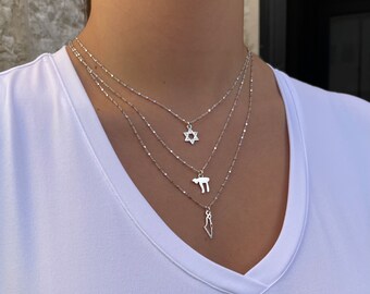 Ofir necklace symbols of Israel