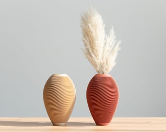 Natürliche Holzvase für Blumen – minimalistische Eleganz für Ihre Dekoration – Geschenk für Pflanzenliebhaber