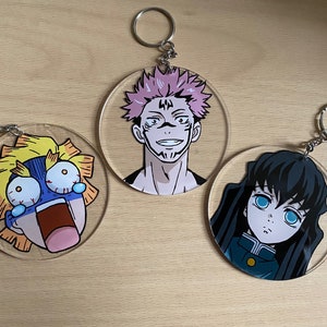 Commission - Custom Anime Keychains