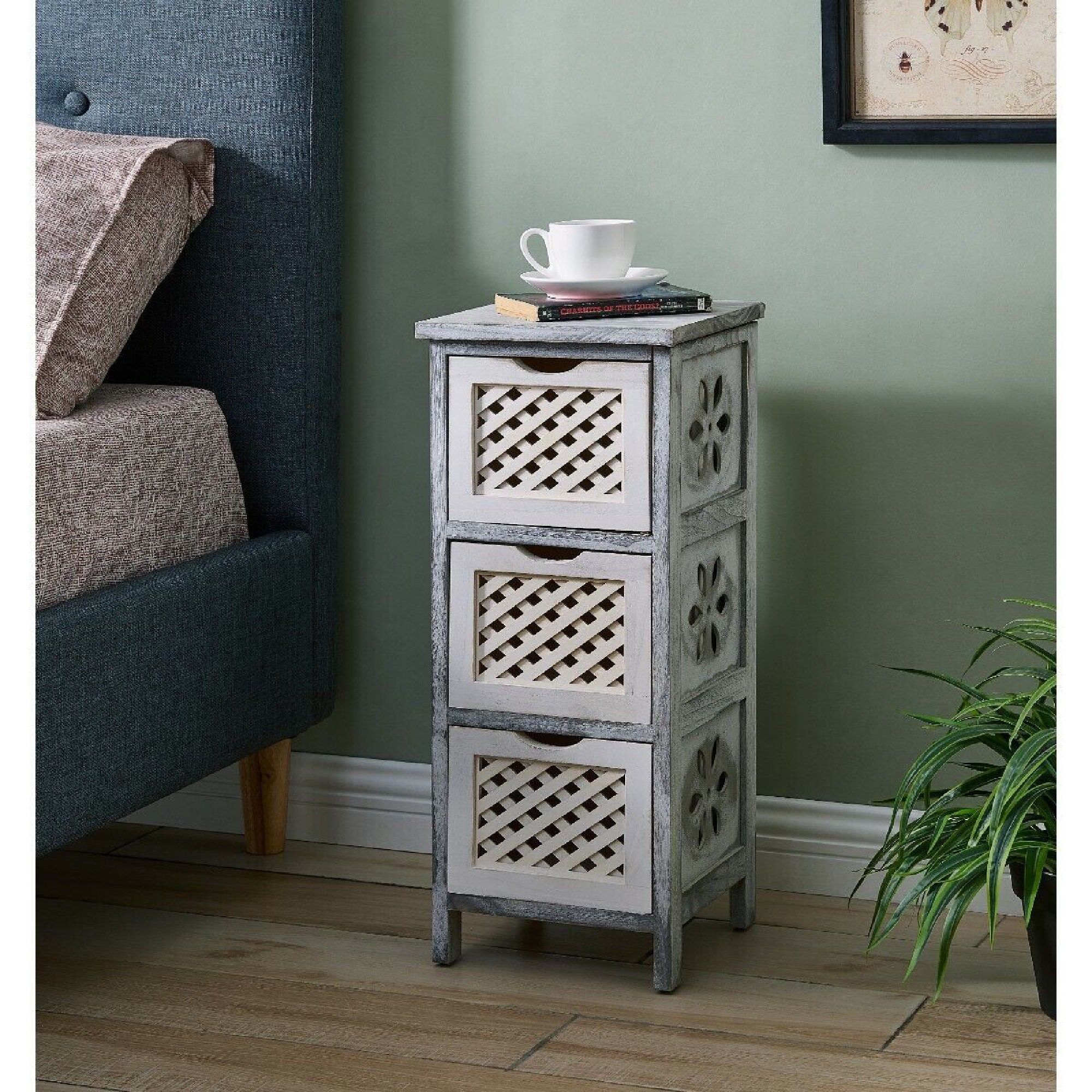 3 Tier Nightstand Etsy UK