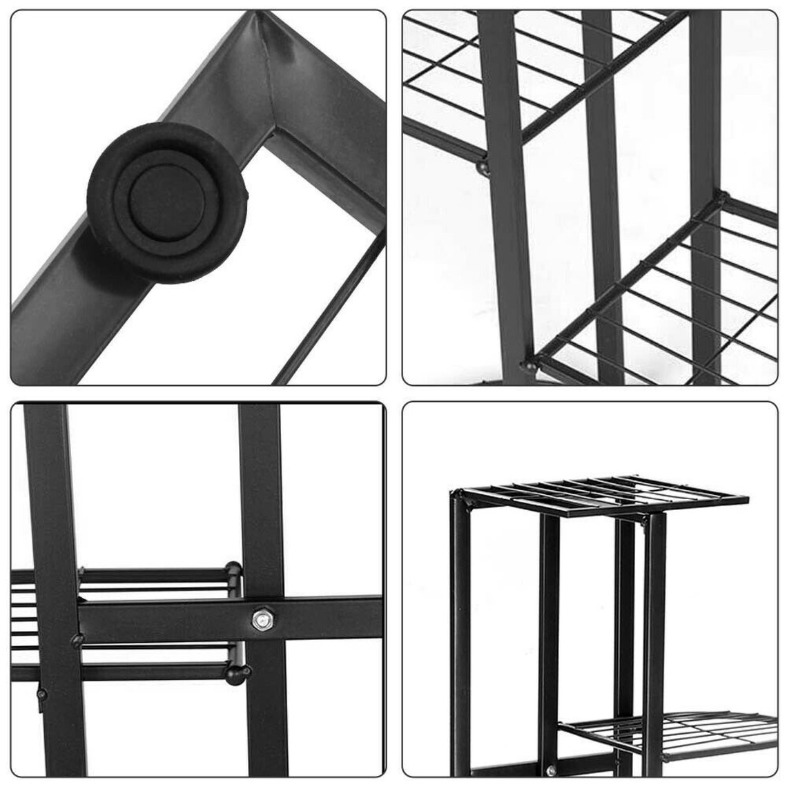 Metal Plant Stand 6 Tier Metal Plant Storage Flower Rack Etsy UK