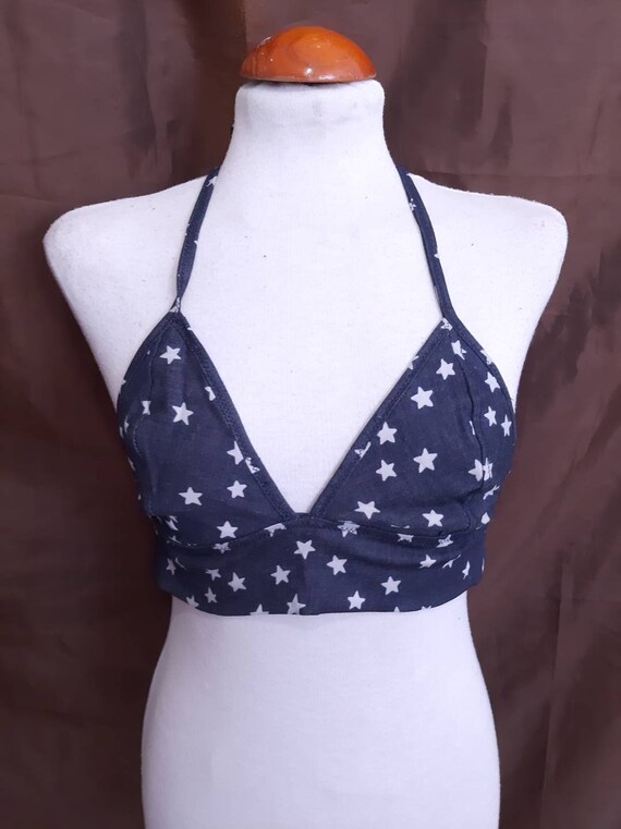 bralette with stars