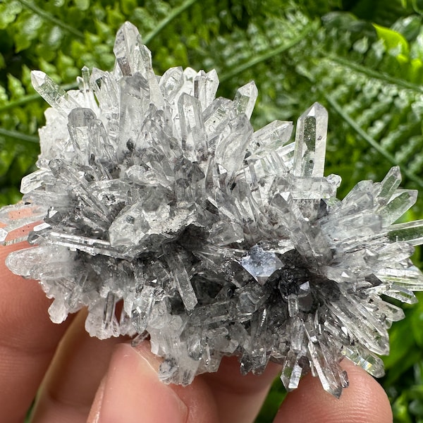 Quartz with Galena Crystal Cluster, Bulgarian Mineral Specimen