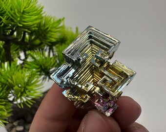 レインボービスマス結晶、宝石コレクション - Etsy 日本