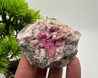Sparkling Pink Cobalto Calcite Specimen, Congo Mineral