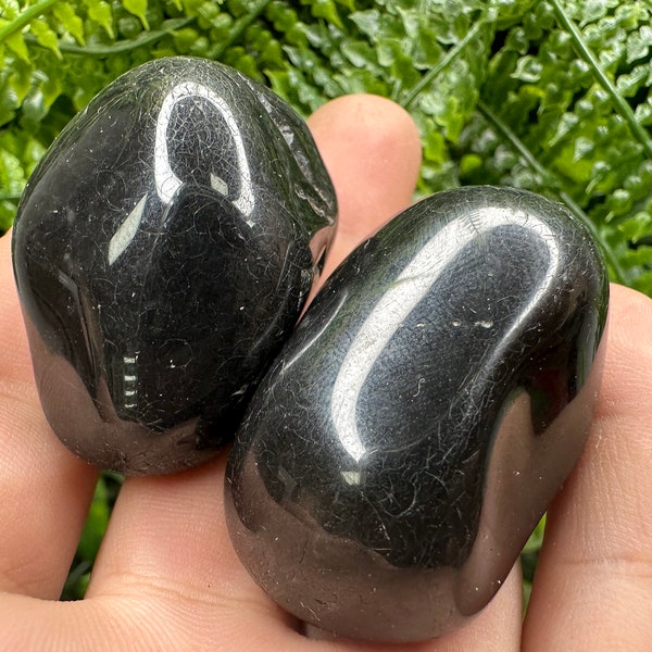 Black Onyx Tumbled Stone, Black Onyx, Tumbled Stones, Crystals, Stones, Gifts, Rocks, Gems, Gemstones, Zodiac Crystals, Healing Crystals