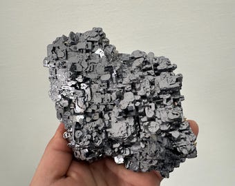 Skeletal Galena Mineral Specimen: Shiny Collector Stone